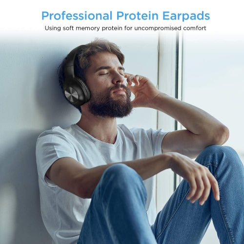 Wireless Headphones, Earphones Hands-free w Mic Headset Foldable - NWL82