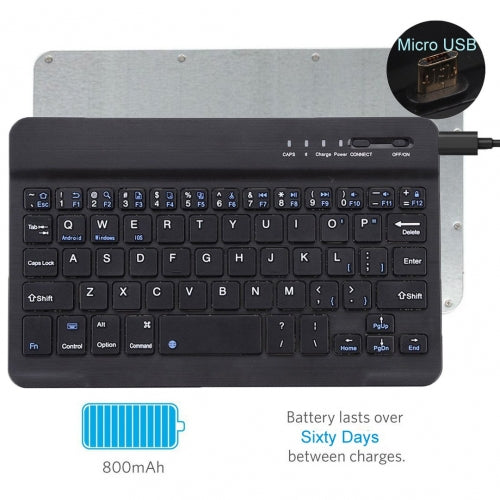 Wireless Keyboard, Compact Portable Rechargeable Ultra Slim - NWS73