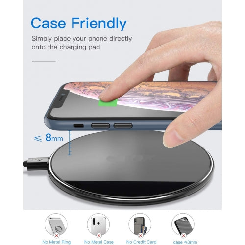 15W Wireless Charger, Quick Charge Slim Charging Pad Fast - NWV32