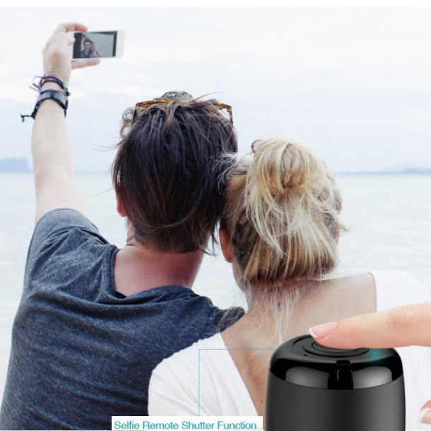 Wireless Speaker, Multimedia Audio with Microphone Remote Shutter Mini - NWK85