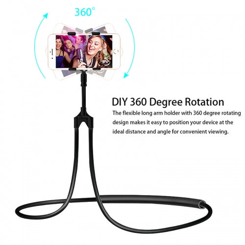 Phone Holder, Long Gooseneck Mount Desktop Bed Stand Lazy Neck - NWL90