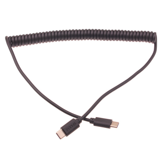 Coiled Cable, Power Cord Charger Fast USB-C to TYPE-C - NWD26