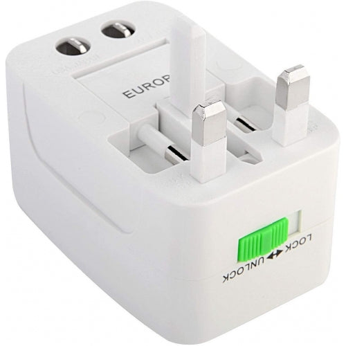 International Charger, AC Power Plug Converter Adapter Travel USB 2-Port - NWM08