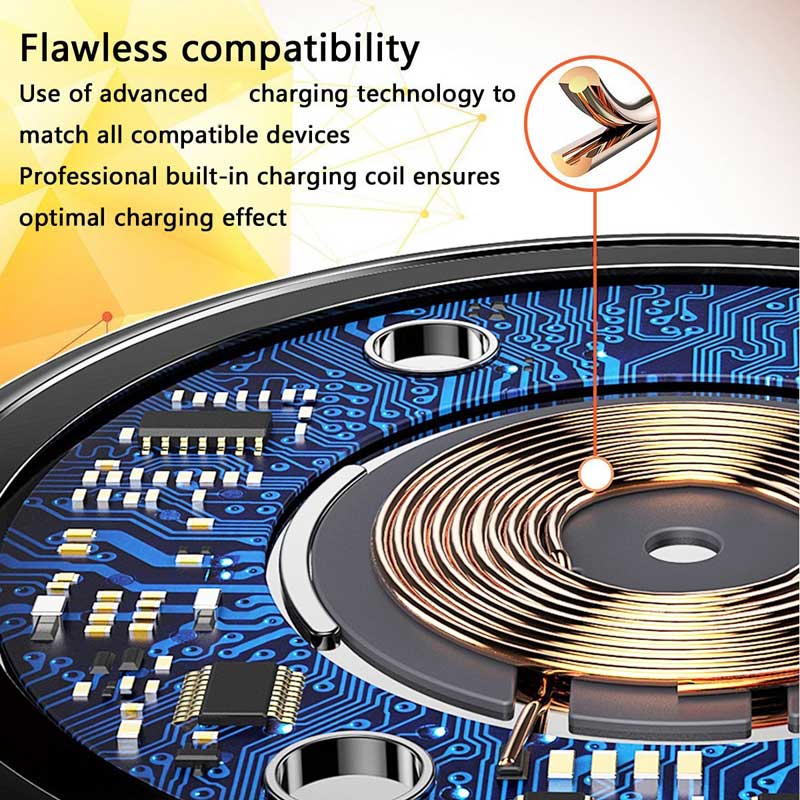 Wireless Charger, Slim Charging Pad 7.5W and 10W Fast - NWN94