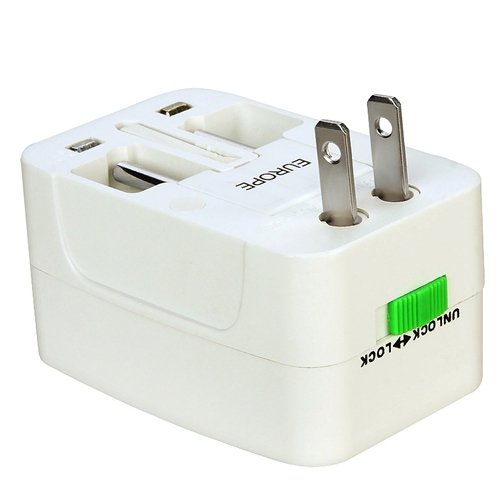 International Charger, World AC Power Plug Converter Adapter Travel - NWB34