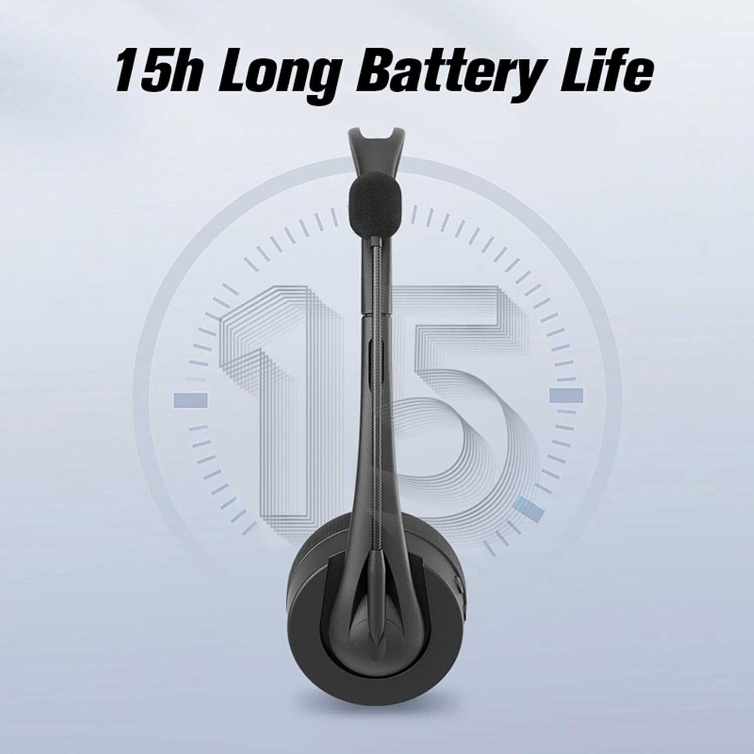 Wireless Headset,  Hands-free Earphone Bluetooth Headphone Mic  - NWY01 2252-5