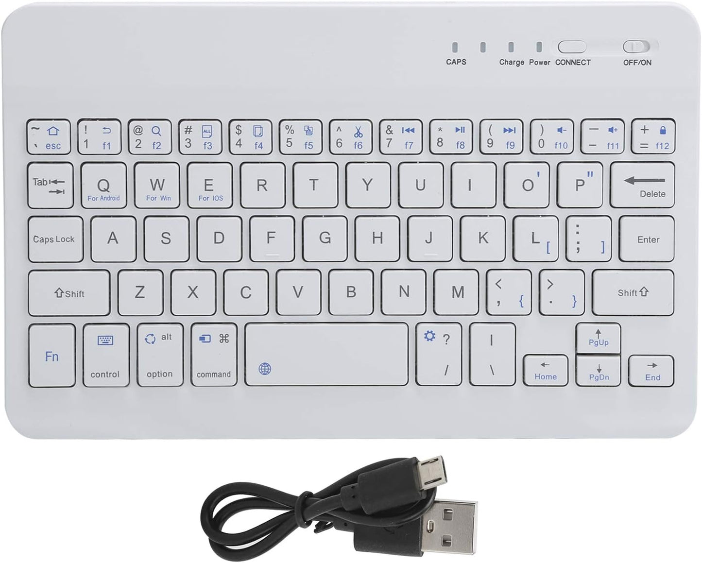  Wireless Keyboard ,  Compact Portable  Rechargeable   Ultra Slim   - NWS79 2053-5