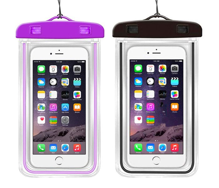 Waterproof Case ,  Touch Screen Floating Cover For Pool Sea Underwater Bag 2 Pieces  - NWE47+A47 1988-1