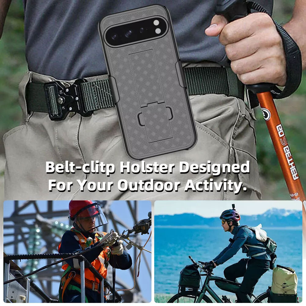 Case Belt Clip,  Armor Kickstand Cover Swivel Holster  - NWV81 2245-5