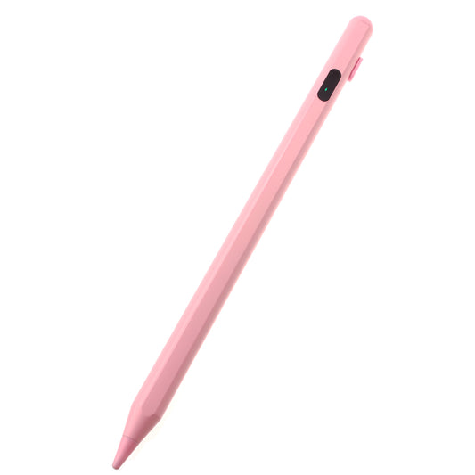Active Digital Display Stylus, Palm Rejection Rechargeable Capacitive Pink Touch Pen - NWV63 2100-1