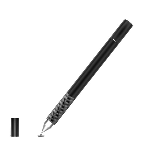 Stylus, Black Color Lightweight Aluminum Fiber Tip Touch Screen Pen - NWP12 2195-1