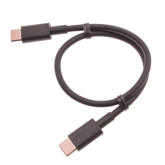 1ft Short USB-C Cable, Sync Type-C to Type-C Power Wire Cord PD Fast Charge - NWS98 2163-1