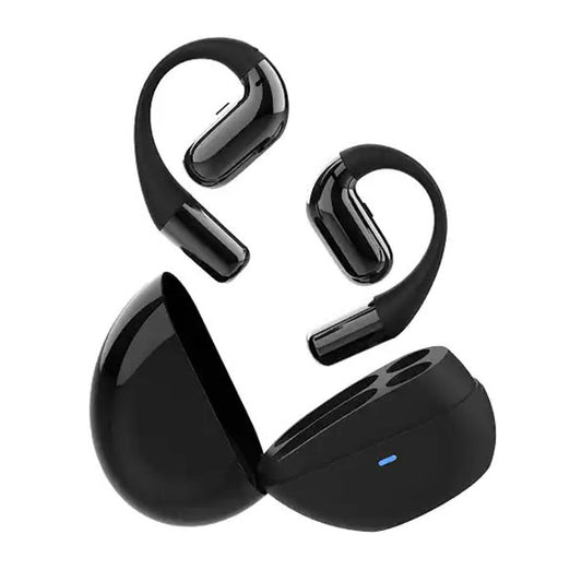 Wireless Ear-hook OWS Earphones ,   Hands-free Mic   Charging Case   True Stereo   Over the Ear Headphones   Bluetooth Earbuds   - NWG58 2038-1