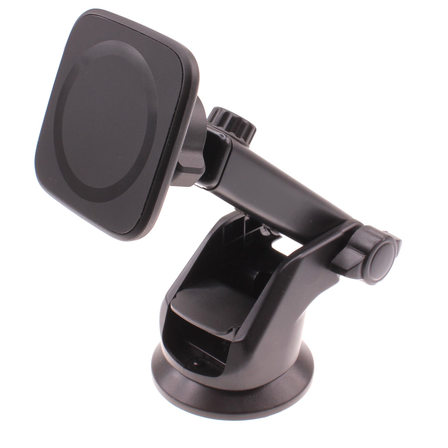 Magnetic Car Mount,  Strong Grip  MagSafe Compatible Telescopic For Dash Windshield Phone Holder  - NWY43 2187-1