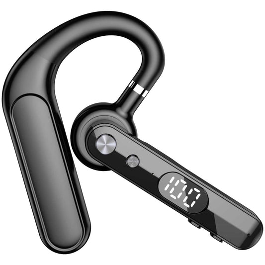 Wireless Earphone,  Single Handsfree Open-Ear Headphone Boom Mic Ear-hook  - NWF01 2250-1