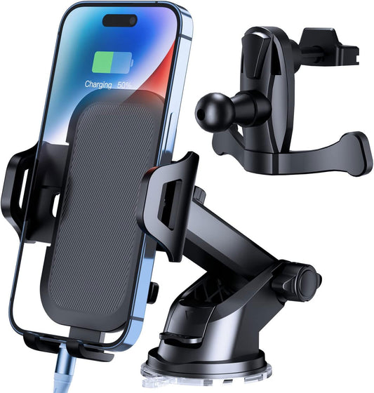 Car Mount,  Suction Glass Cradle Phone Holder  Air Vent   Windshield   - NWD38 1999-1