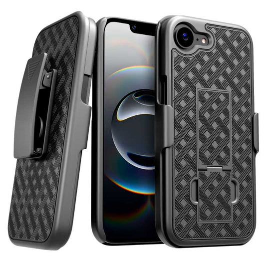 Case with Belt Clip,  Defender Armor w Kickstand Cover Swivel Holster Combo  - NWL99 2213-1