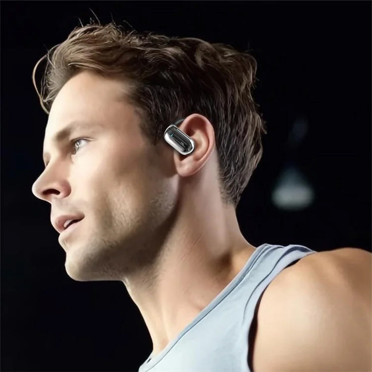  Wireless Ear-hook OWS Earphones ,   Hands-free Mic   Charging Case   True Stereo   Over the Ear Headphones   Bluetooth Earbuds   - NWXZ95 2093-6