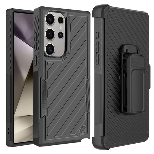 Case with Belt Clip,  Defender Drop-Proof w Kickstand Armor Cover Swivel Holster Combo  - NWD47 2182-1