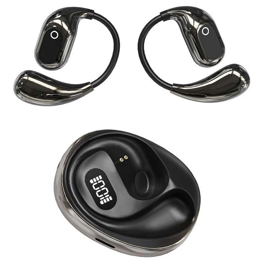 Wireless Ear-hook OWS Earphones ,  Hands-free Mic  Charging Case True Stereo Over the Ear Headphones  Bluetooth Earbuds  - NWG30 2242-1
