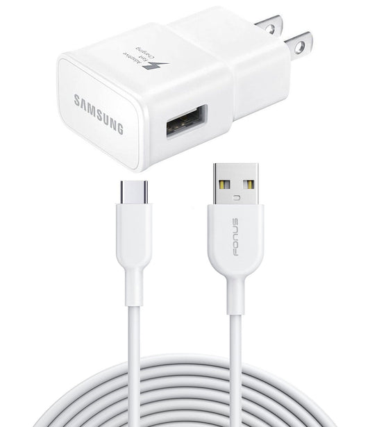 Fast Home Charger, Adapter Power Quick 10ft USB Cable Type-C - NWL70+A02 2145-1