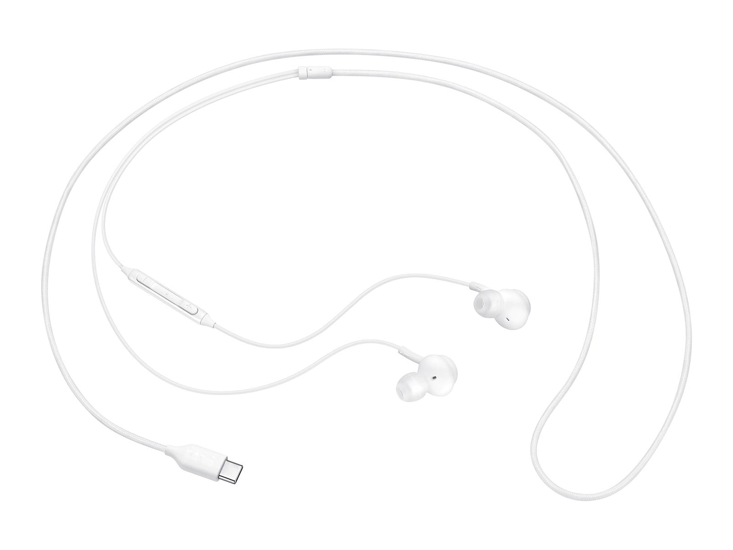 TYPE-C Earphones,  Handsfree  Headset  w Mic   USB-C Earbuds  Headphones  - NWXG60 2085-6
