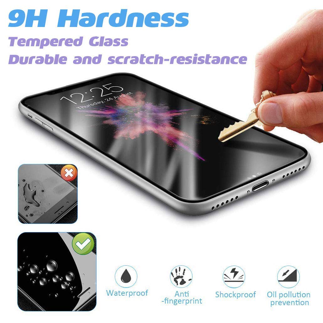 Screen Protector, Curved Edge 3D Matte Tempered Glass Anti-Glare - NWR63