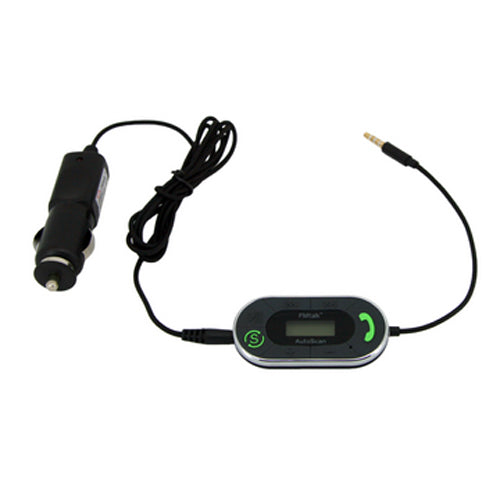 FM Transmitter, Microphone Adapter Hands-free AutoScan Car Stereo - NWF77
