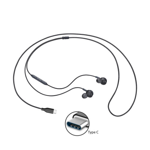 AKG TYPE-C Earphones, Headset w Mic USB-C Earbuds Headphones Original - NWS91