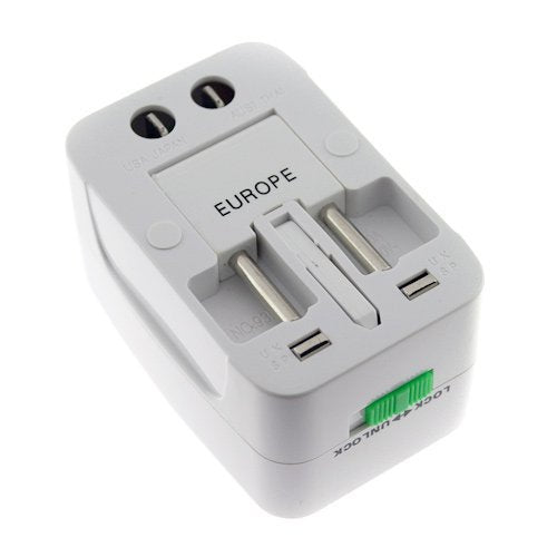 International Charger, AC Power Plug Converter Adapter Travel USB Port - NWD21