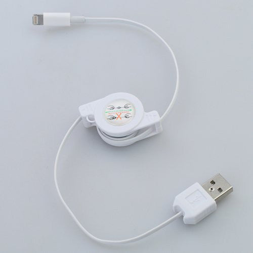 USB Cable, Sync Cord Power Charger Retractable - NWS04