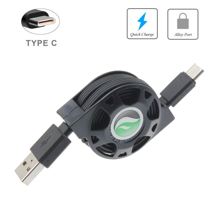 USB Cable, Cord Power Charger Type-C Retractable - NWK37