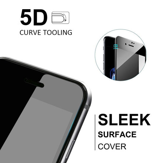 Screen Protector, Bubble Free Full Cover Curved Edge 5D Touch Tempered Glass - NWS93