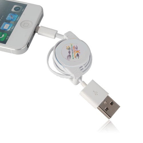 USB Cable, Sync Cord Power Charger Retractable - NWS04