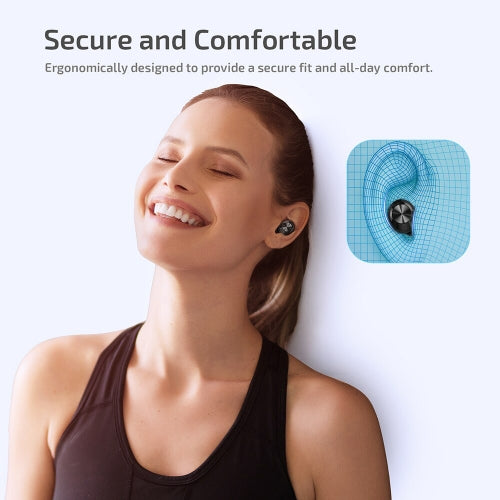 TWS Earphones, Headset True Stereo Headphones Earbuds Wireless - NWTWS2