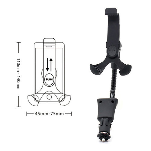 Car Mount, Cradle USB Port DC Socket Holder Charger - NWC98