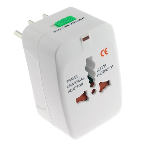 International Charger, World AC Power Plug Converter Adapter Travel - NWB34