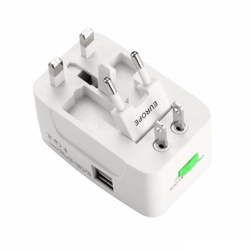 International Charger, AC Power Plug Converter Adapter Travel USB 2-Port - NWM08