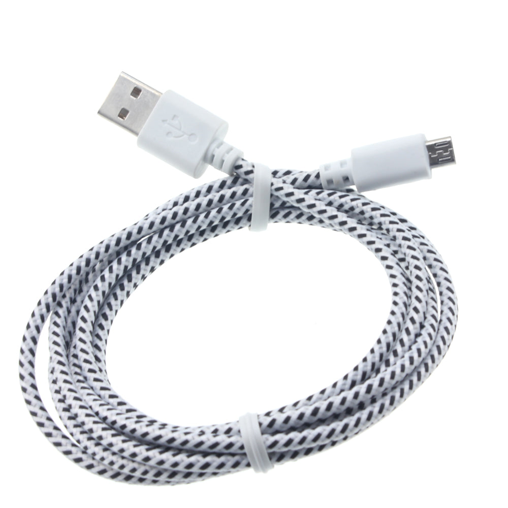 6ft USB Cable, Wire Power Cord Charger MicroUSB - NWF71