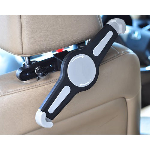 Car Headrest Mount, Tablet Dock Swivel Cradle Seat Back Holder - NWK02