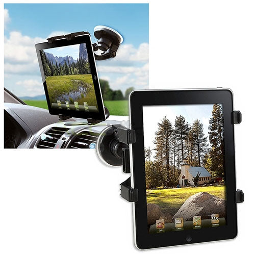 Car Mount, Cradle Swivel Holder Windshield Dash - NWM07