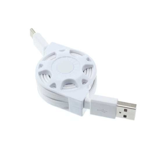 USB Cable, Cord Power Charger Type-C Retractable - NWK08