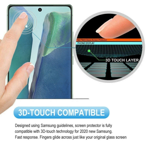 Screen Protector, HD Clear Full Cover 3D Curved Edge Tempered Glass - NWE92