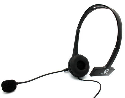 Wired Mono Headphone, Hands-free Single Earbud 3.5mm Headset Earphone w Mic - NWM03