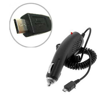 Car Charger, Adapter Power Cable Coiled Micro-USB - NWA52