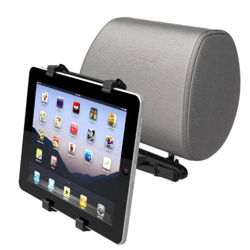 Car Headrest Mount, Tablet Dock Swivel Cradle Seat Back Holder - NWM75