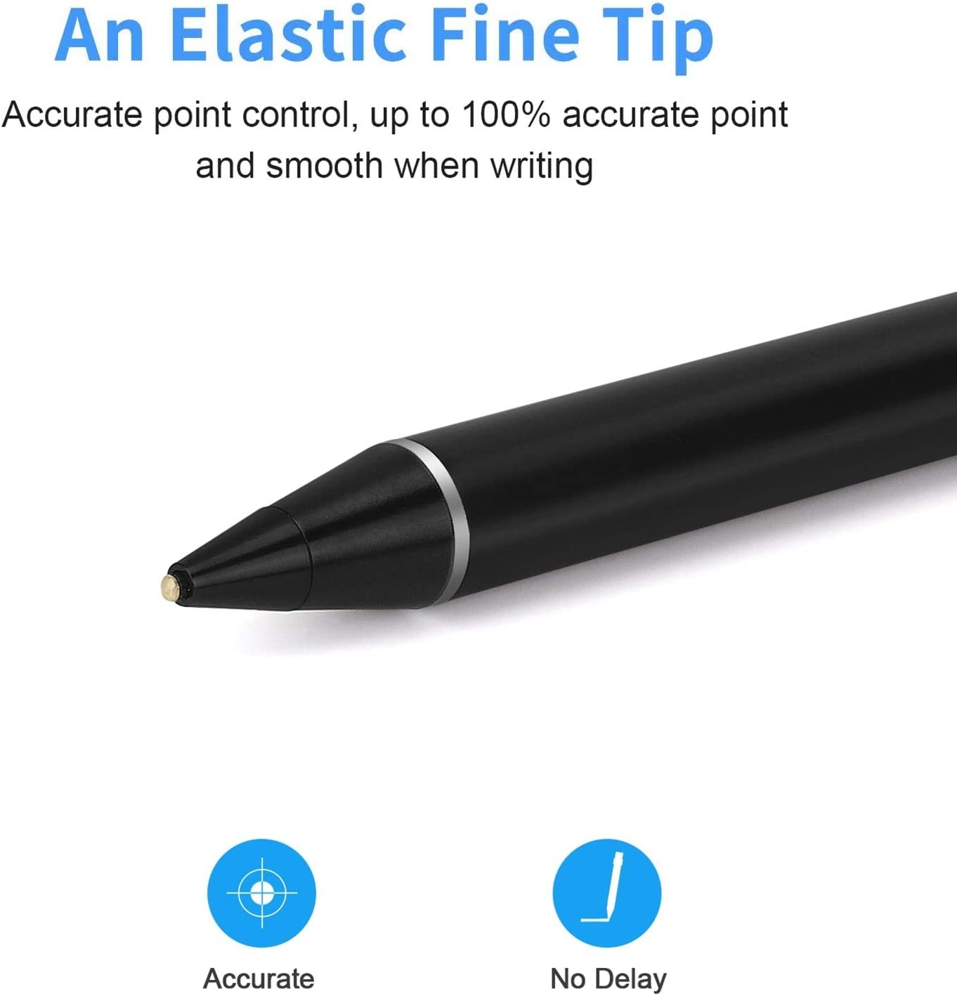 Active Stylus Pen, Palm Rejection Rechargeable Touch Capacitive Digital - NWD37