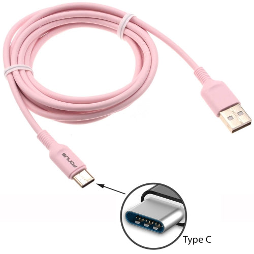 10ft Long USB-C Cable, Fast Charge Type-C Power Wire Charger Cord Pink - NWJ16