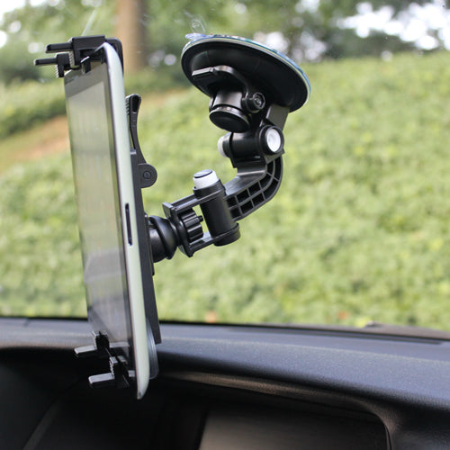 Car Mount, Cradle Rotating Holder Windshield Dash - NWC94