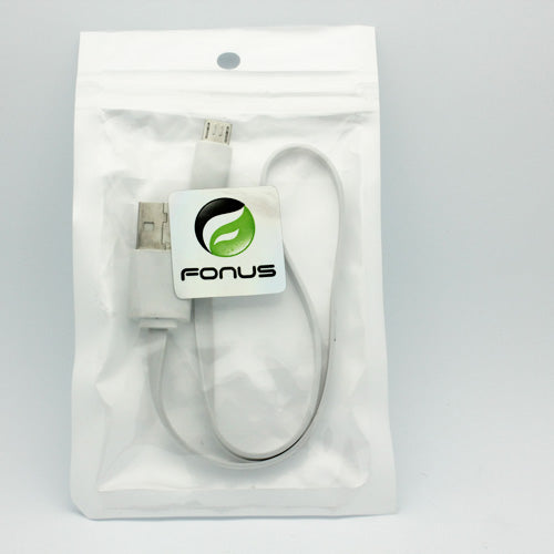 Short USB Cable, Power Cord Charger MicroUSB 1ft - NWG89